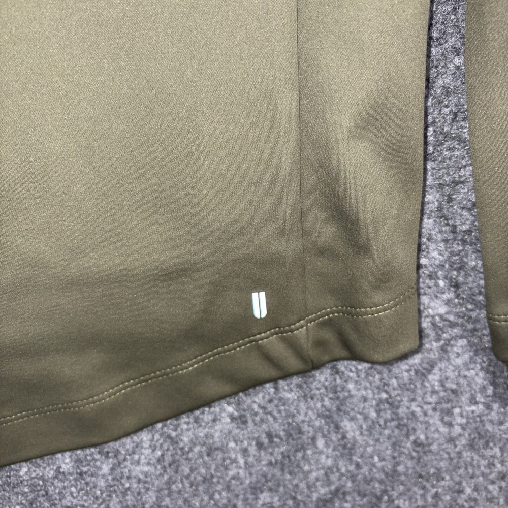 NWT NOBULL Women's Soft Shell Zip Up Jacket - Small - Army Green - Picture 10 of 11